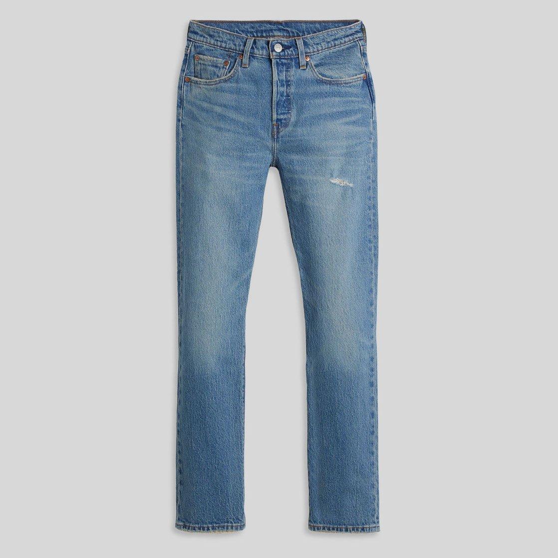 Historical Blue - Levis - Women's Swan Island Straight Leg Jeans - 1