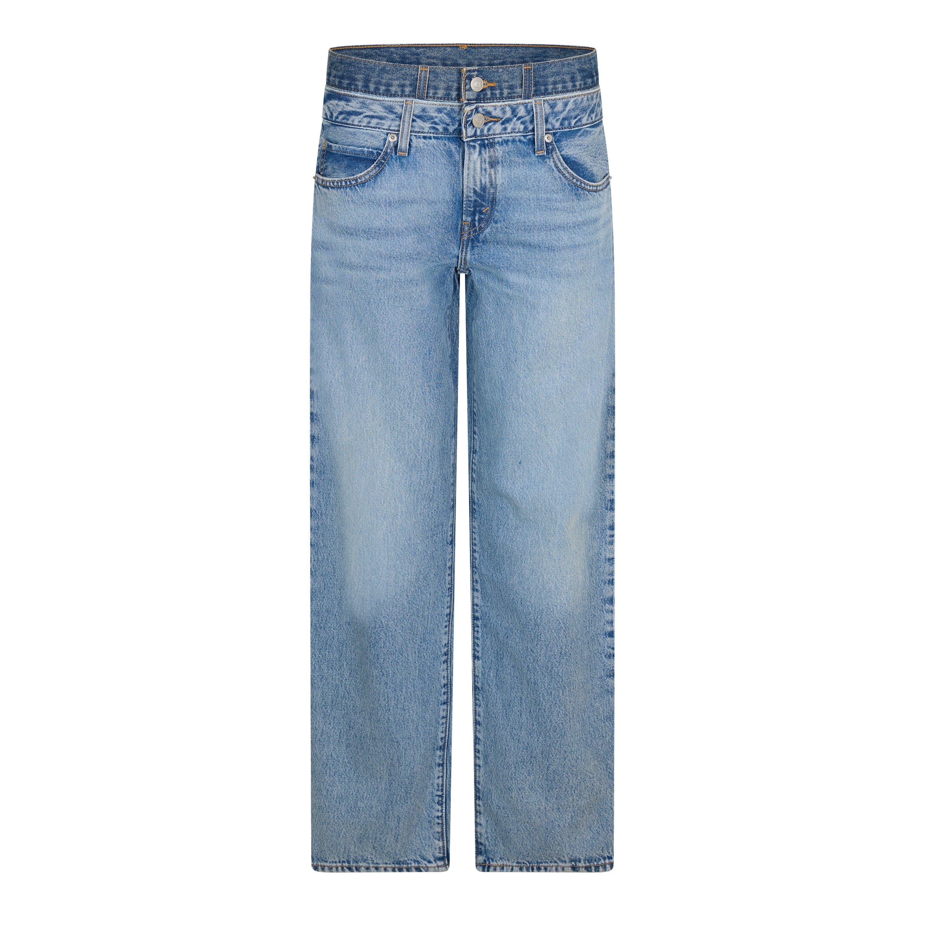 Levis Women's Baggy Mshup Straight Leg Jeans - Thin Layer - 28 L33