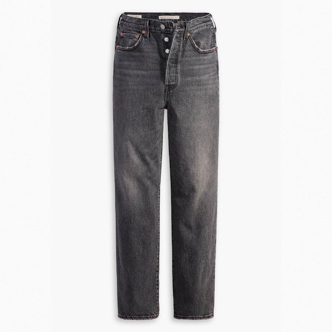 Levis Women's Ribcage Ankle Straight Leg Jeans - Well Worn - 26 L31