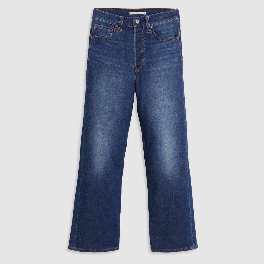 Levis Women's Ribcage Ankle Straight Leg Jeans - Cool Agenda - 26 L31