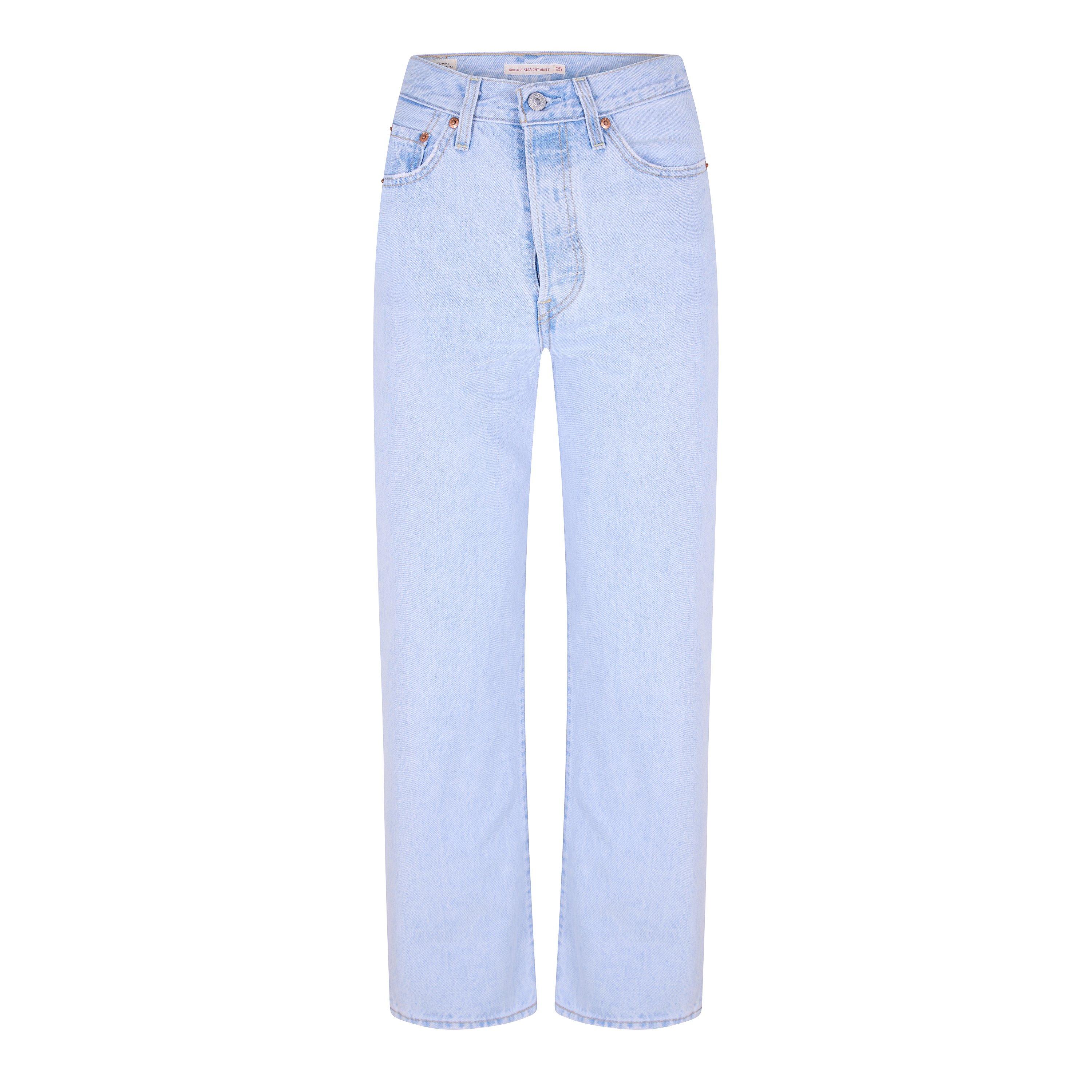 Levis Women's Ribcage Ankle Straight Leg Jeans - Ojai Shore - 25 L29