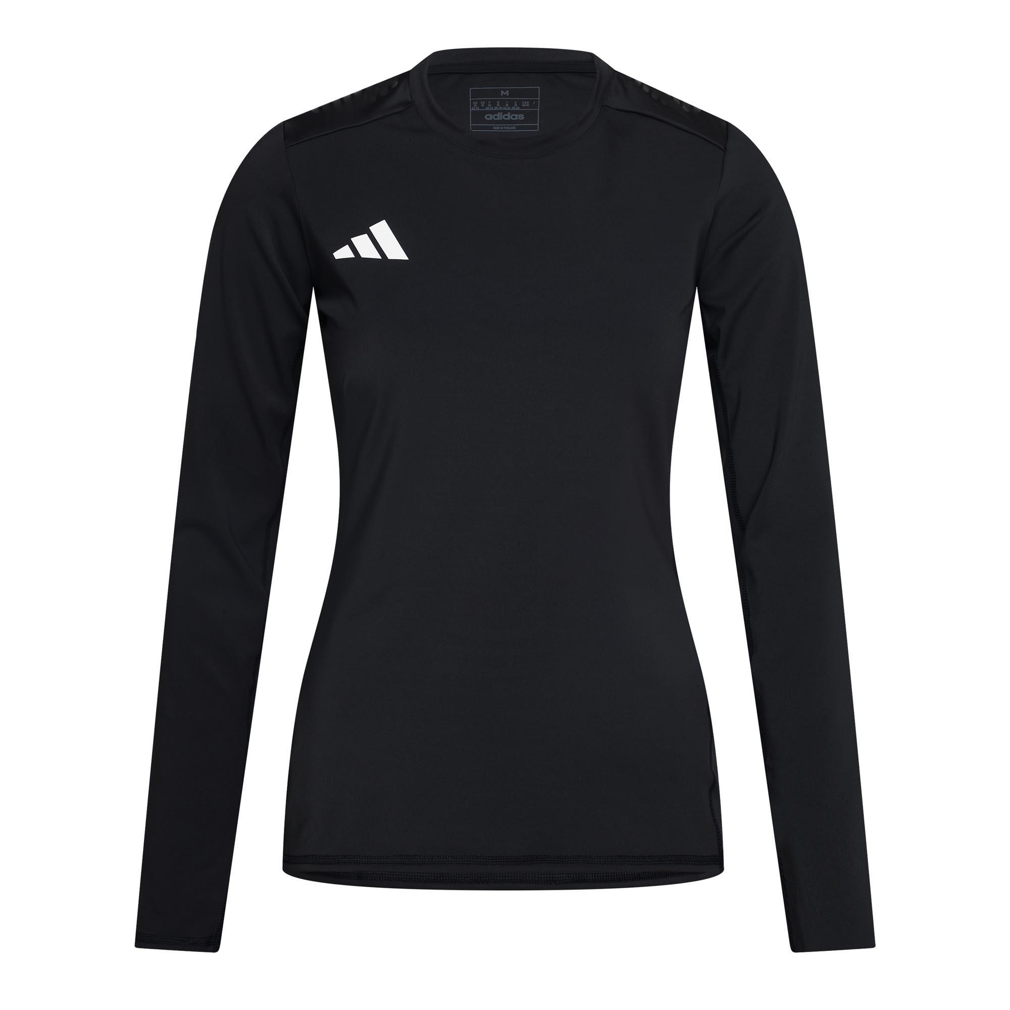 Black - adidas - Women's Tf Contraste Long Sleeve T-Shirt - 1