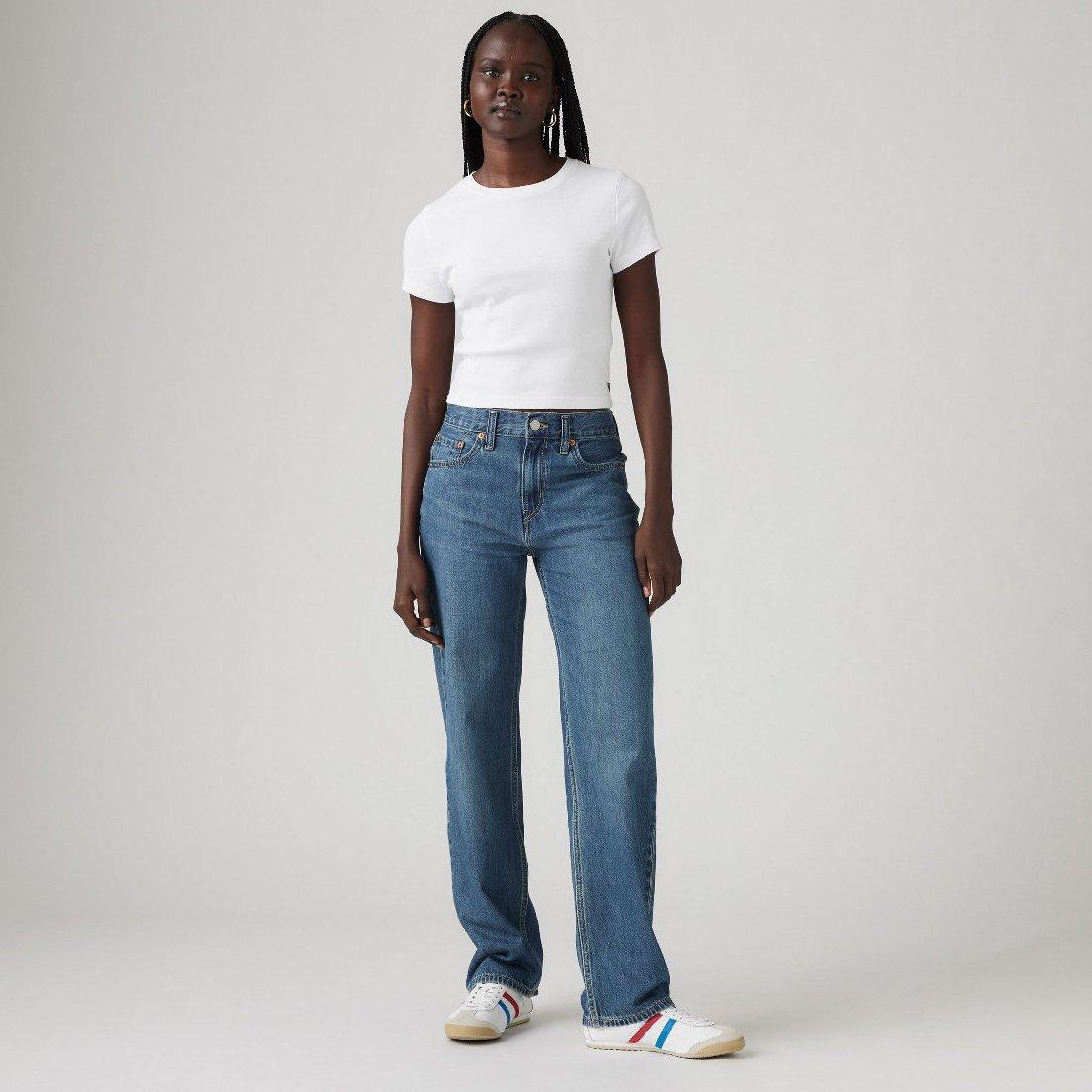 Annivrsry Party - Levis - Women's Low Pro Straight Leg Jeans - 4