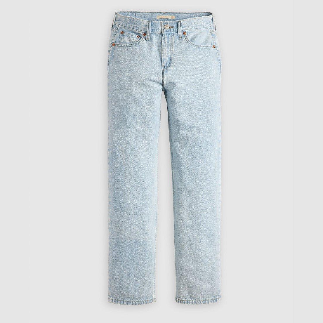Levis Women's Low Pro Straight Leg Jeans - Right Over - 25 L32