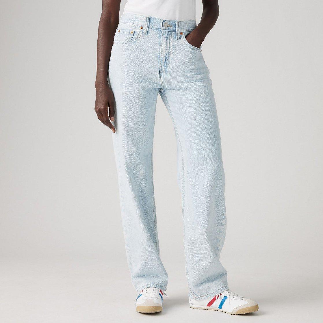 Right Over - Levis - Women's Low Pro Straight Leg Jeans - 2