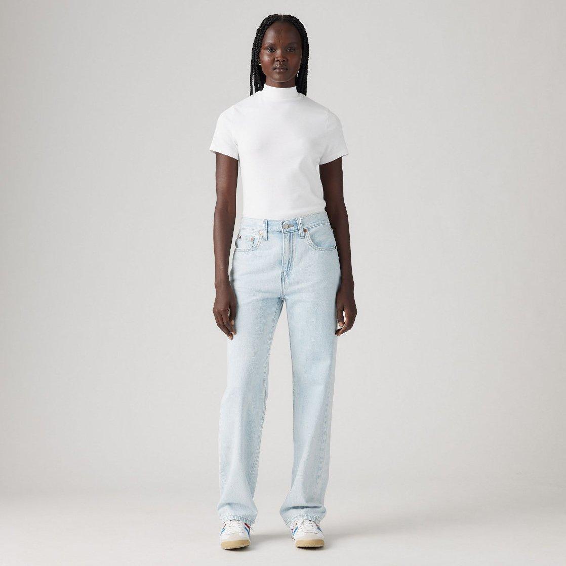 Right Over - Levis - Women's Low Pro Straight Leg Jeans - 4
