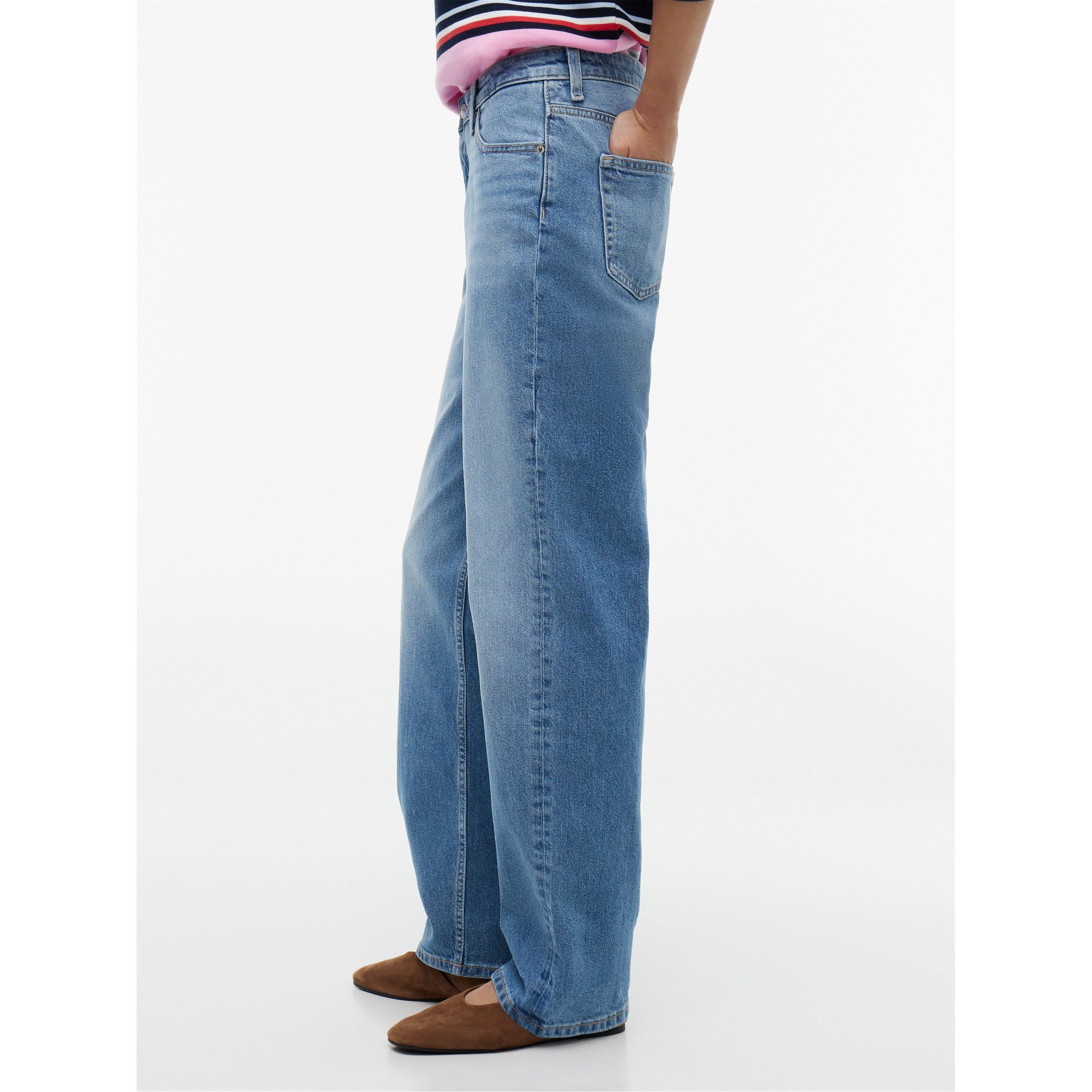 Džins srednje veličine - Tommy Jeans - Women's Straight Leg Jeans - 4