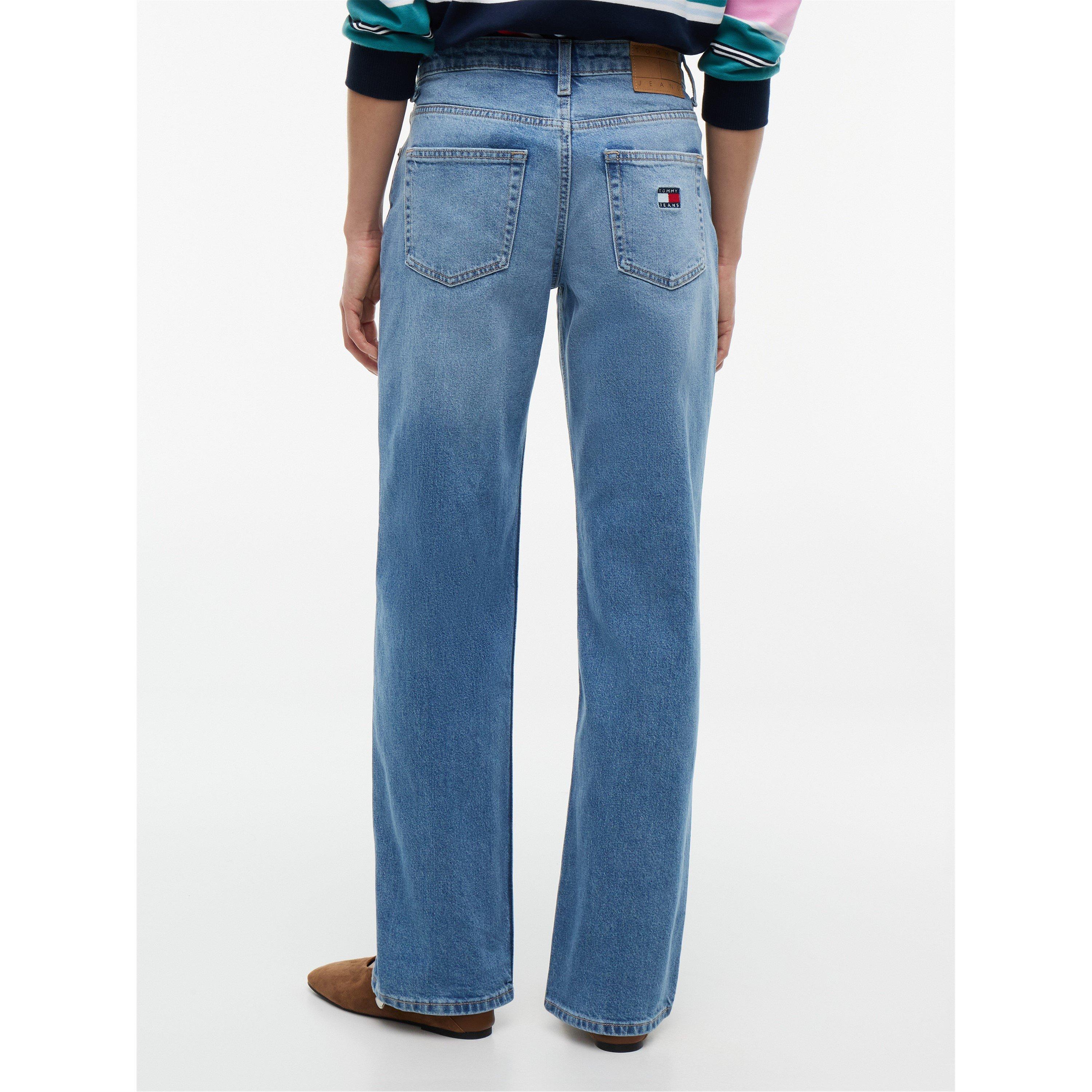 Džins srednje veličine - Tommy Jeans - Women's Straight Leg Jeans - 7