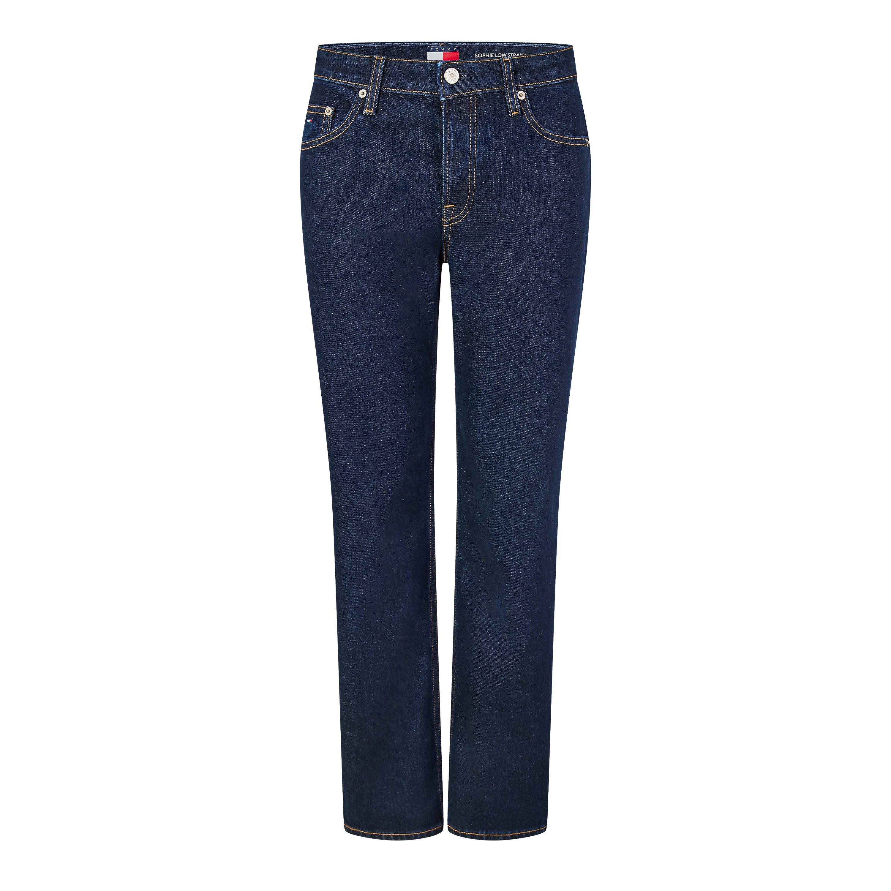 Tommy Jeans Women's Straight Leg Jeans - Denim Dark - 28 L30