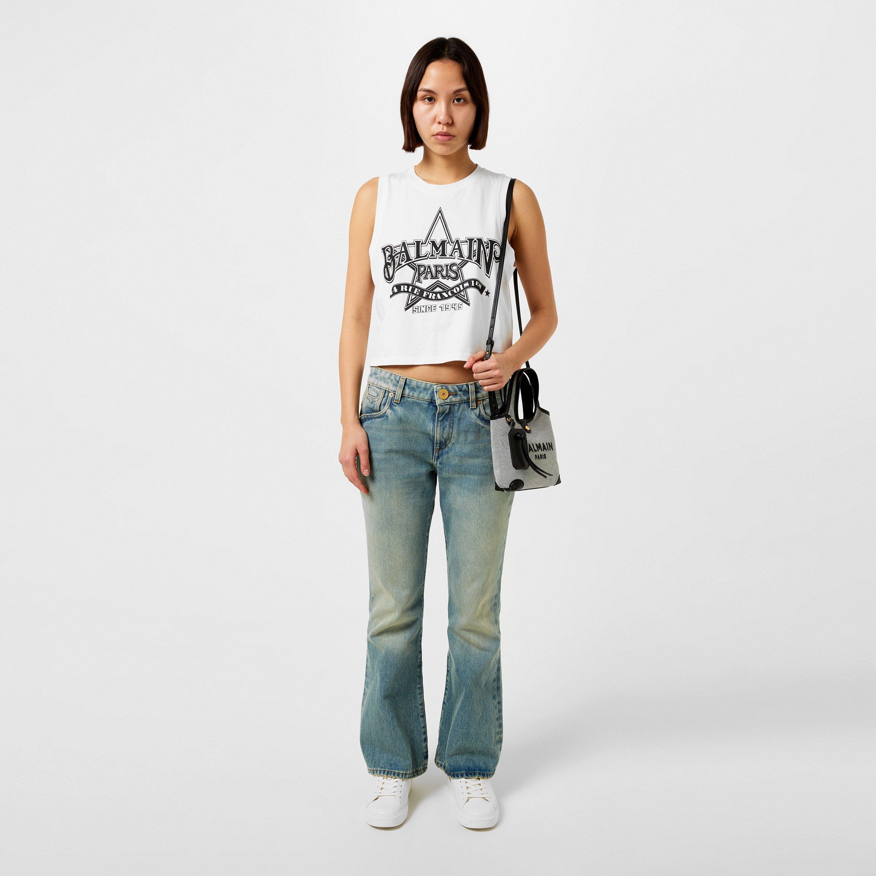 BLANC/NOIR - Balmain - Western Tank Top - 4