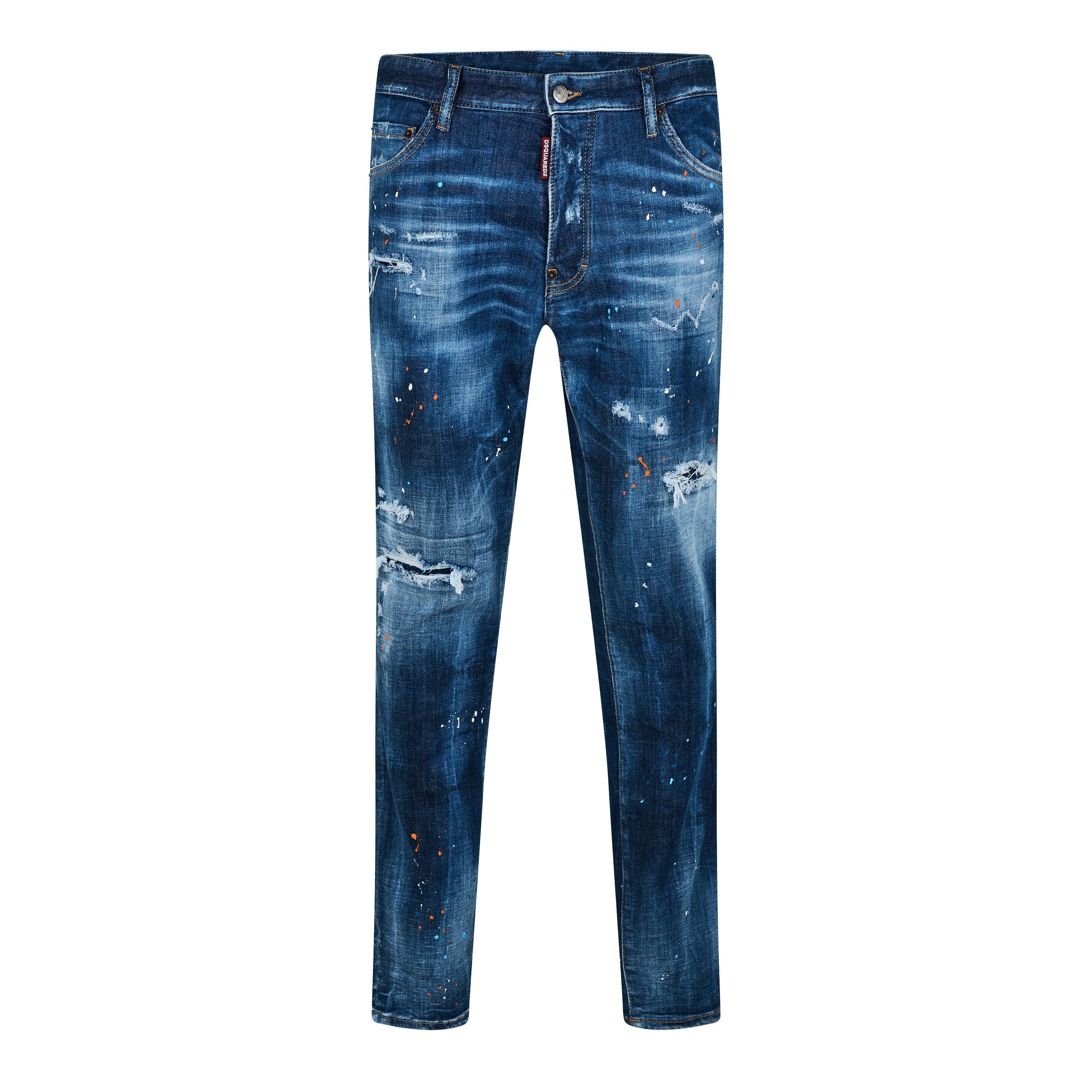 Navy Blue - DSquared2 - Cool Guy Jeans - 5