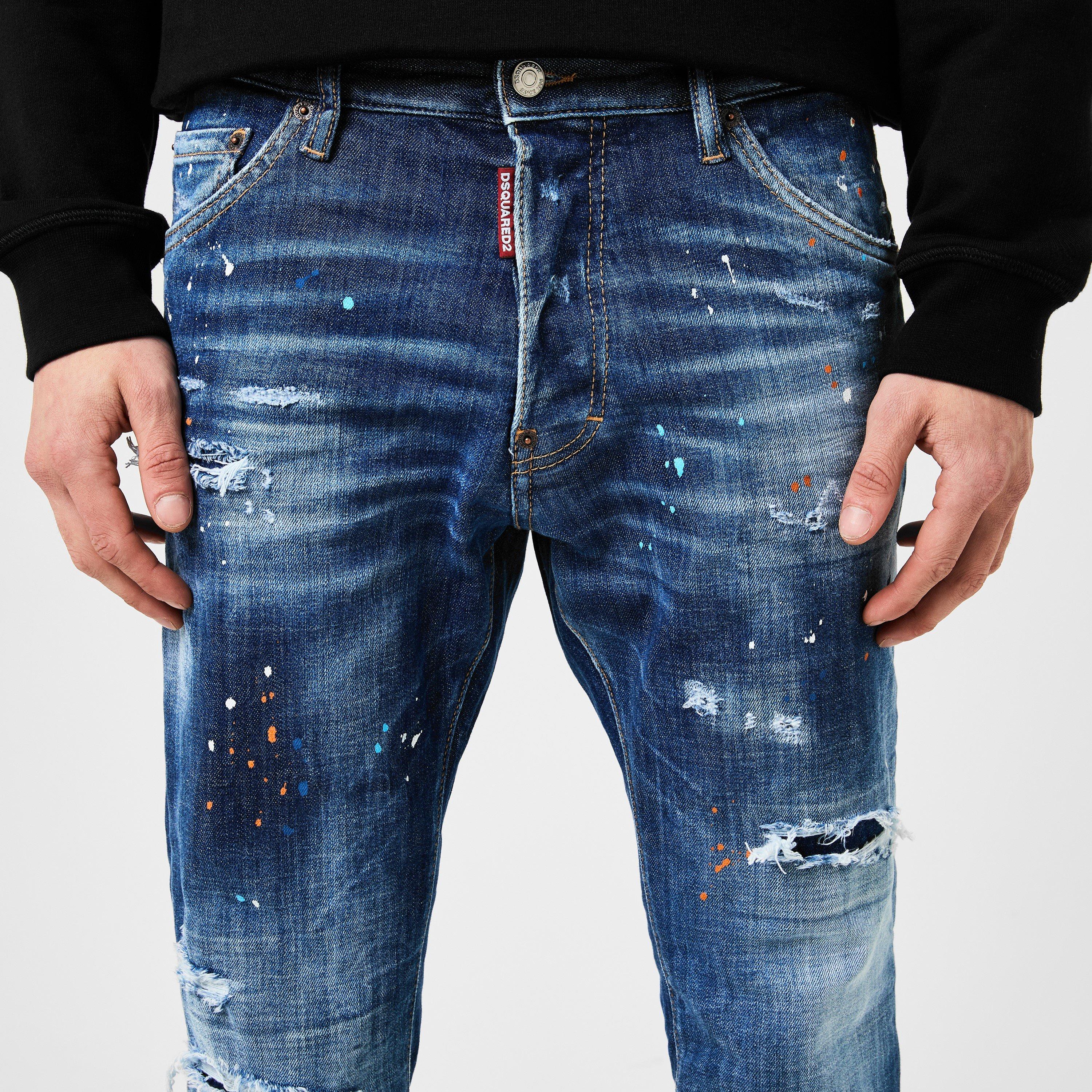 Navy Blue - DSquared2 - Cool Guy Jeans - 4