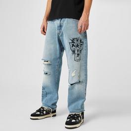 Aries Metal Trip Batten Jeans