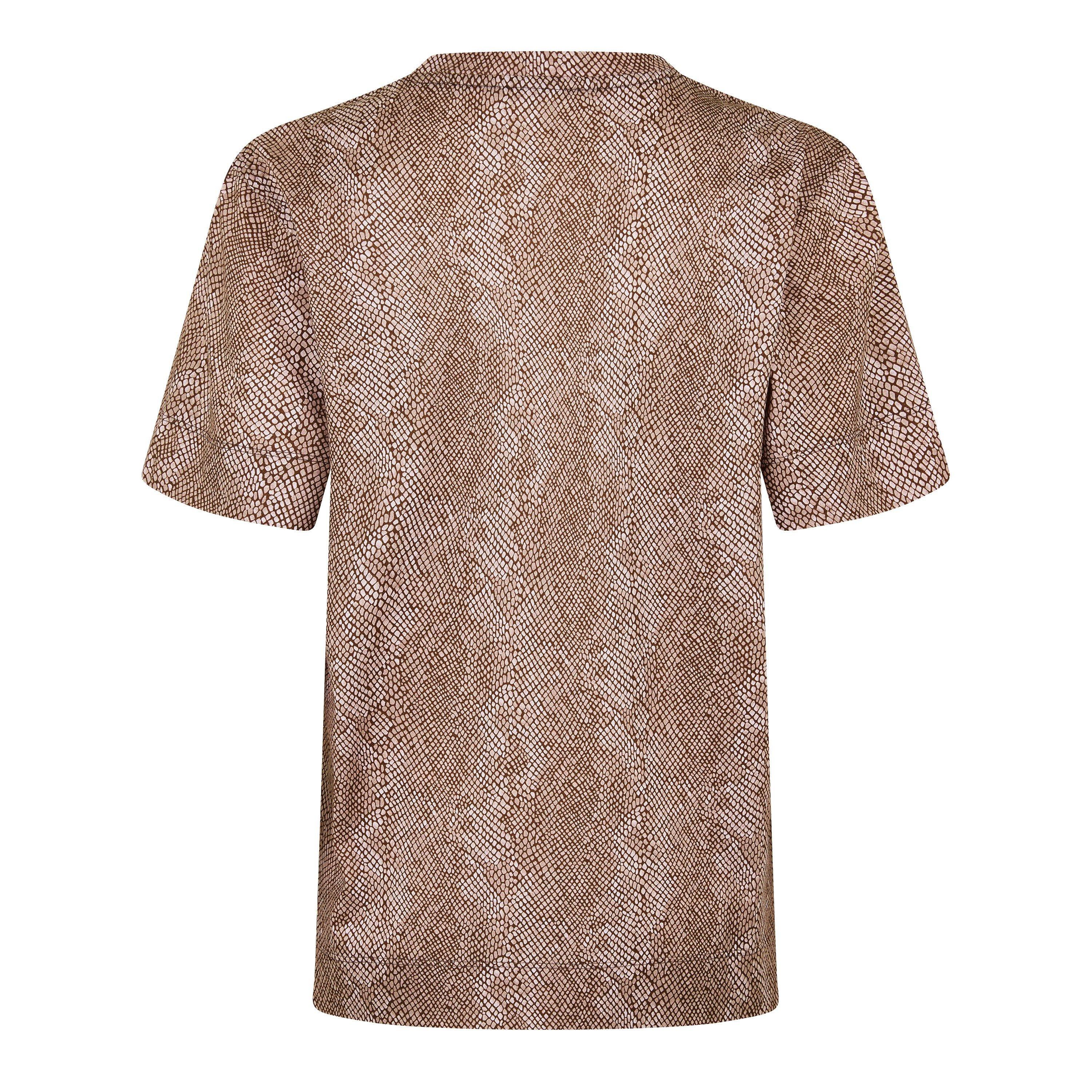 Open Misc - Boss - Women's Elpha AOP T-Shirt, Snake Print Design - 6