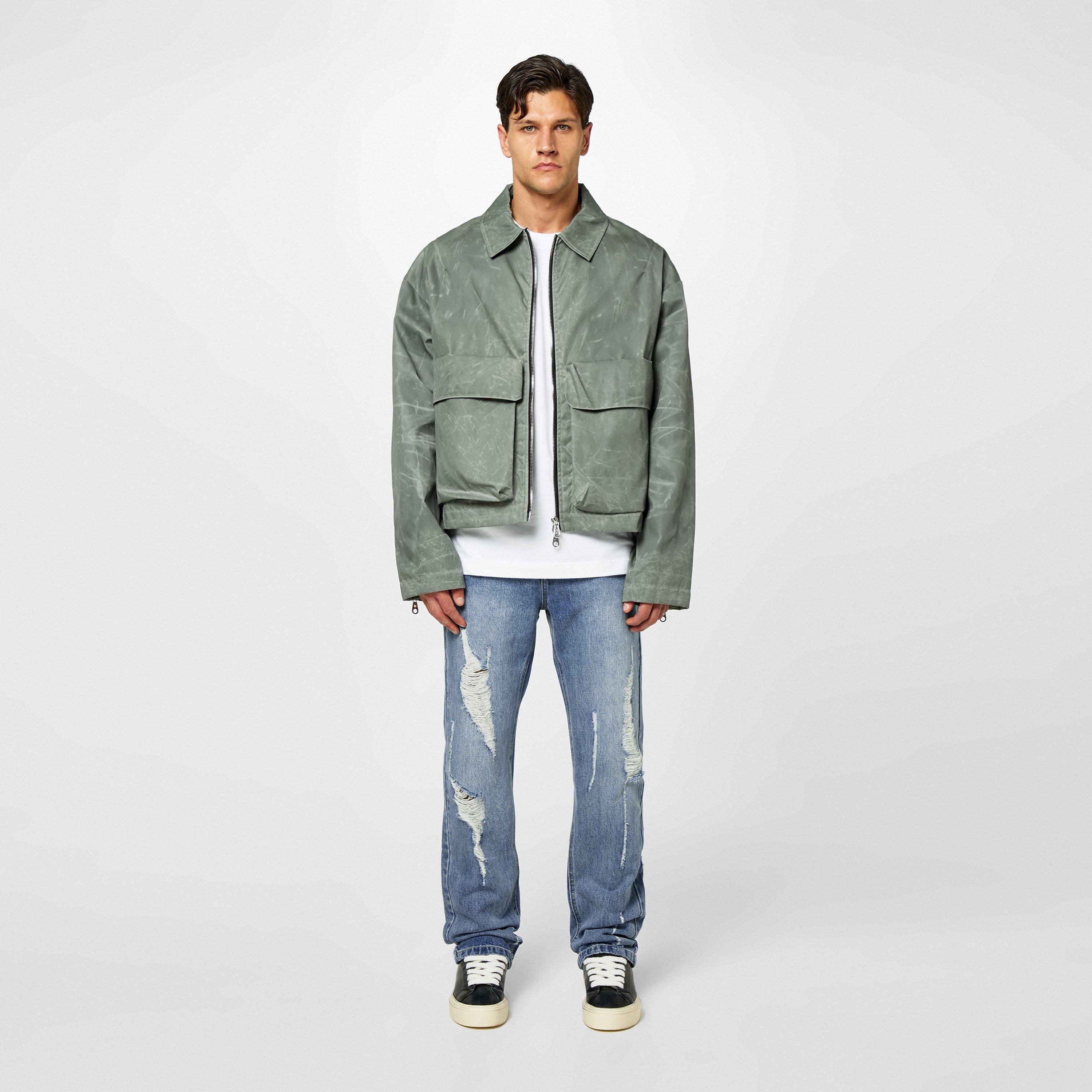 Blue - Cole Buxton - Distressed Denim Jeans - 4