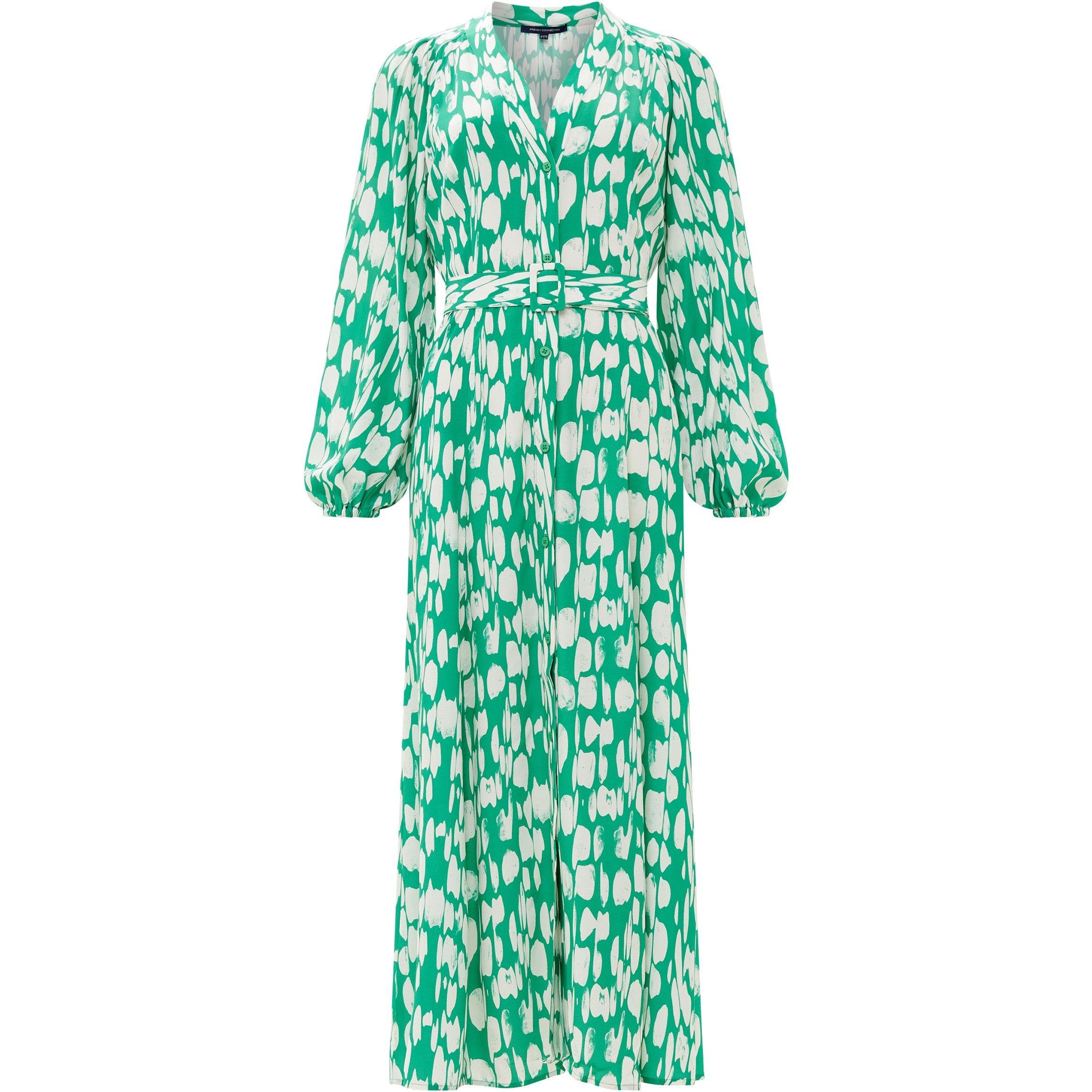 31-Jelly B-Wht - French Connection - Women's Islanna Midi Dress - 1