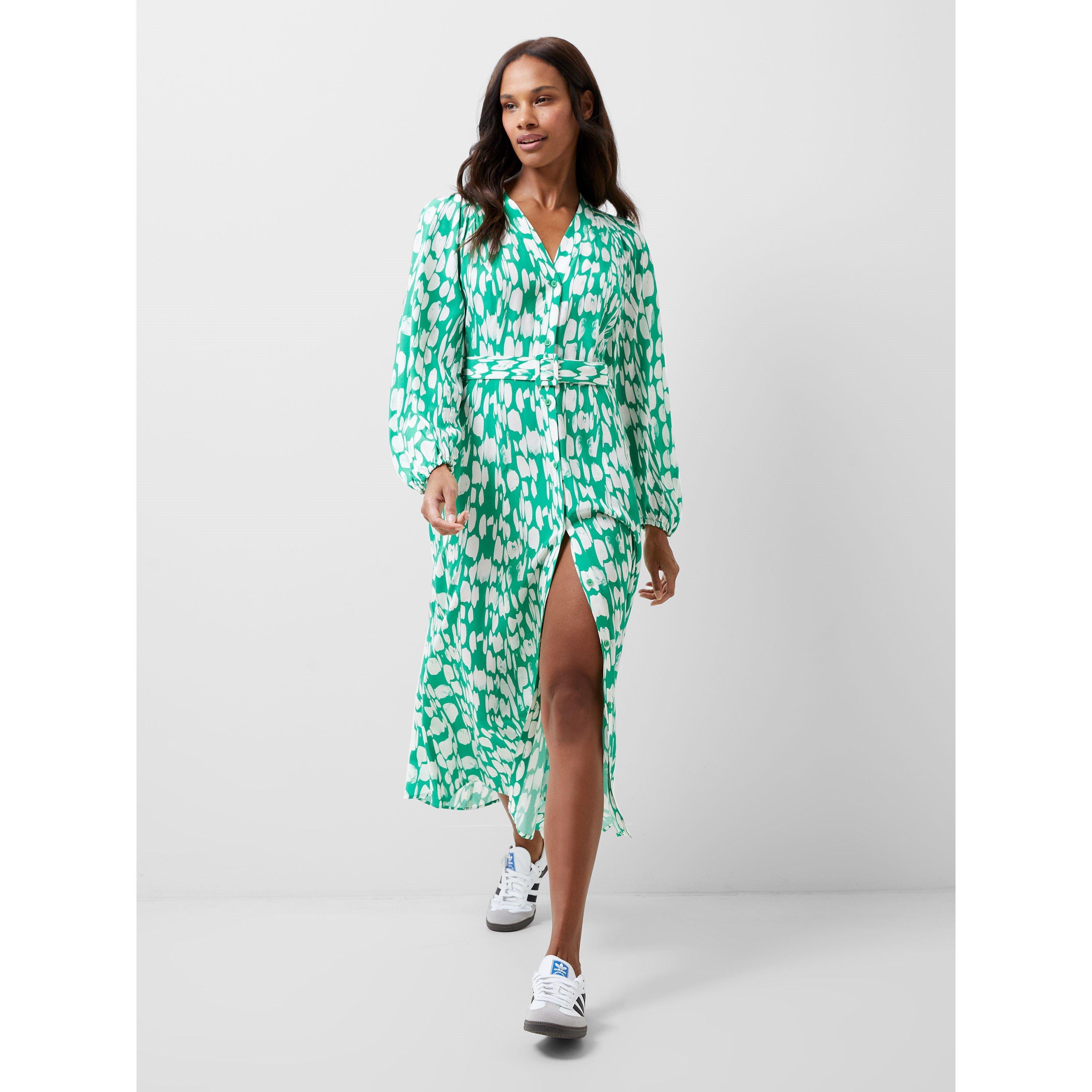 31-Jelly B-Wht - French Connection - Women's Islanna Midi Dress - 2