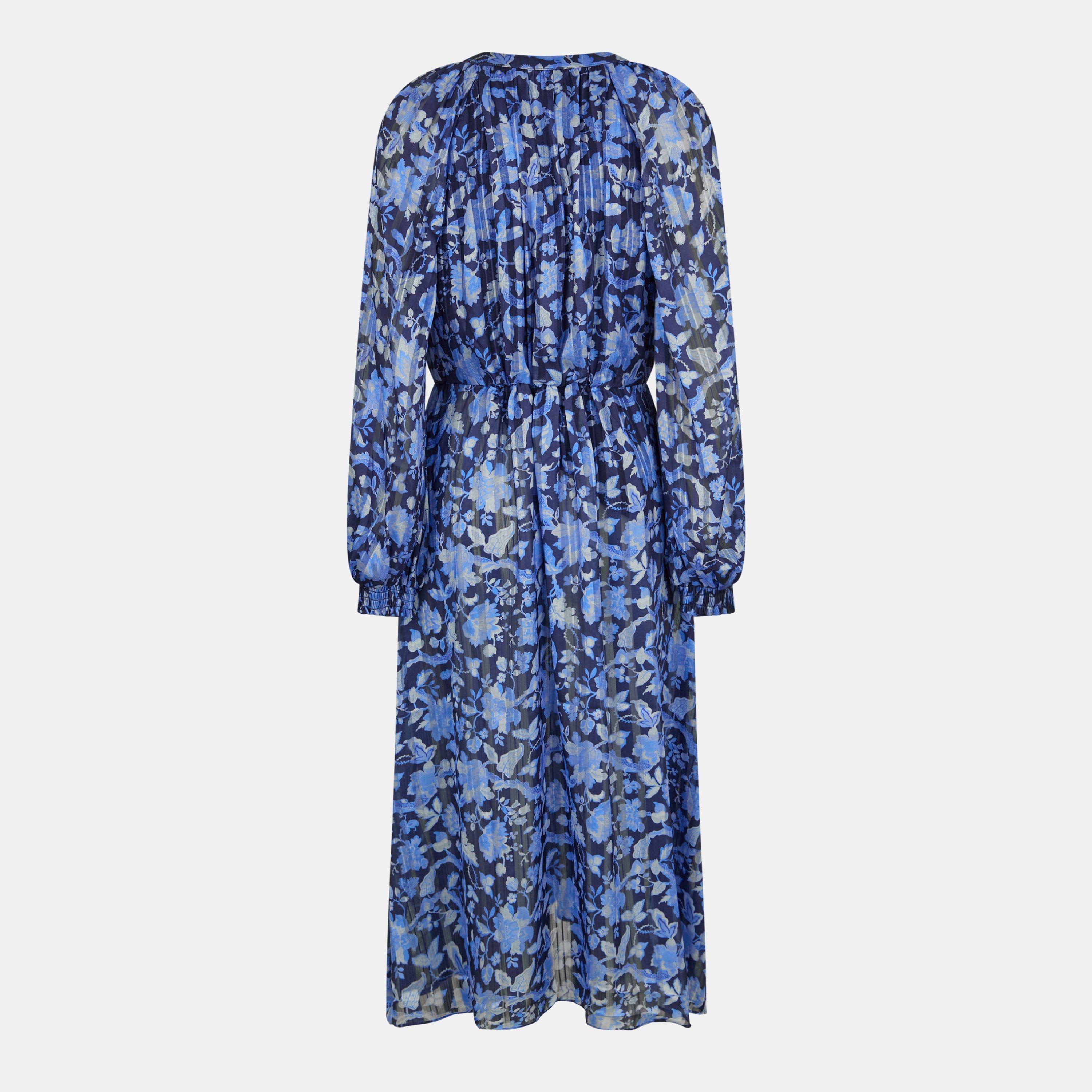 40-Midnight Bl - French Connection - Women's Cynthia Fauna Midi Dress - 2