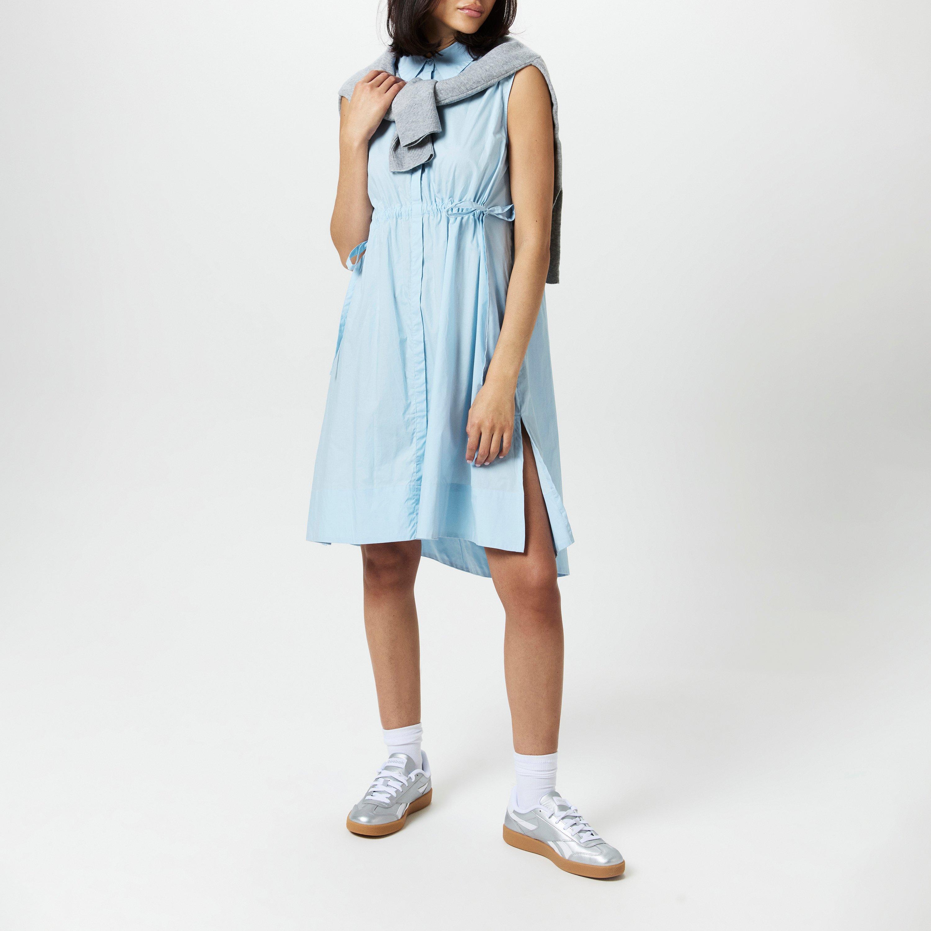 40-Cashmere Bl - French Connection - Women's Rhodes Shirt Dress - 4