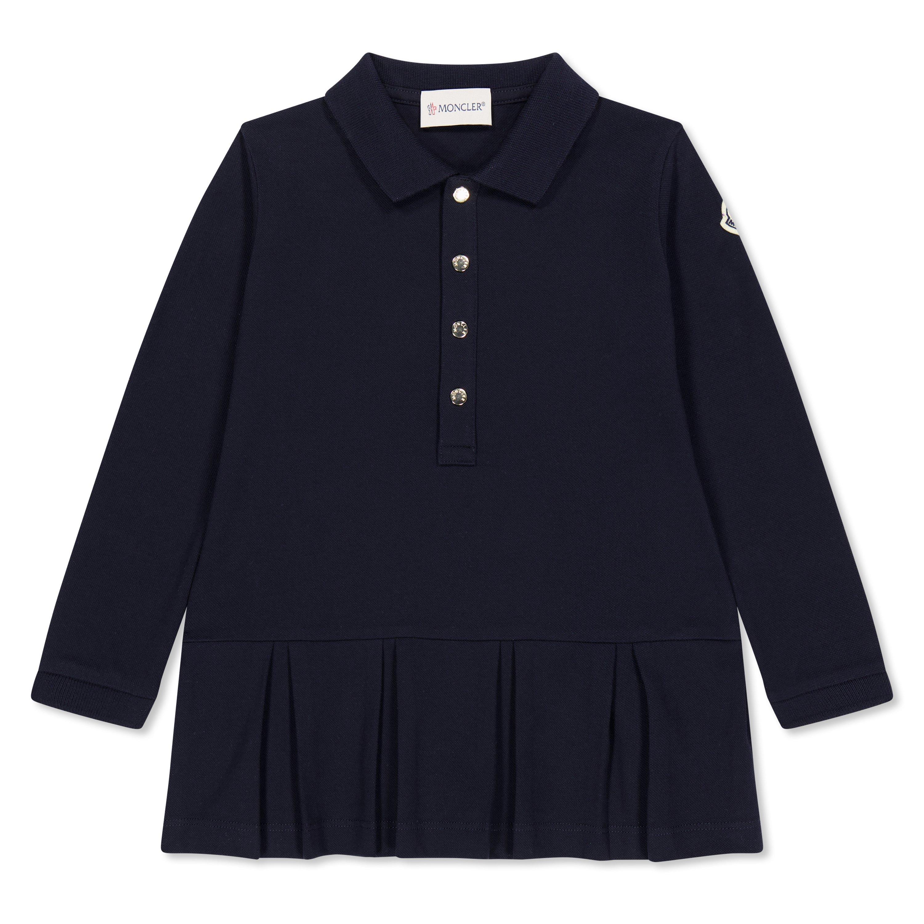 Navy 778 - Moncler - Polo Dress Juniors - 1