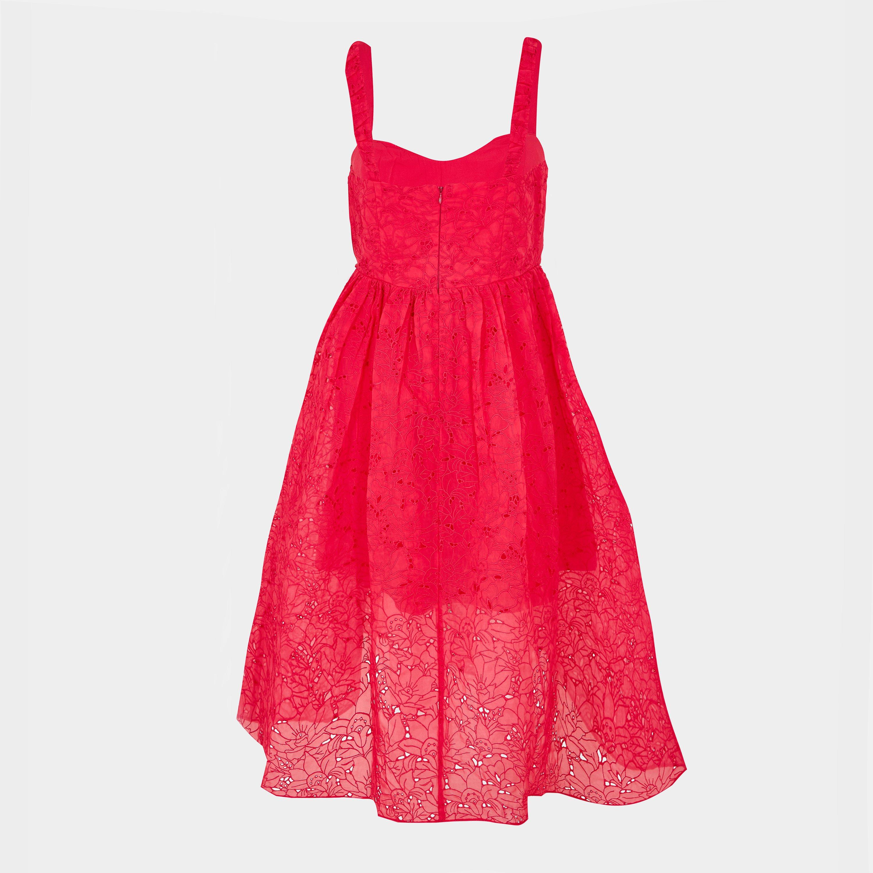 60-Azalea - French Connection - Women's Embrace Lace A Line Dress - 2