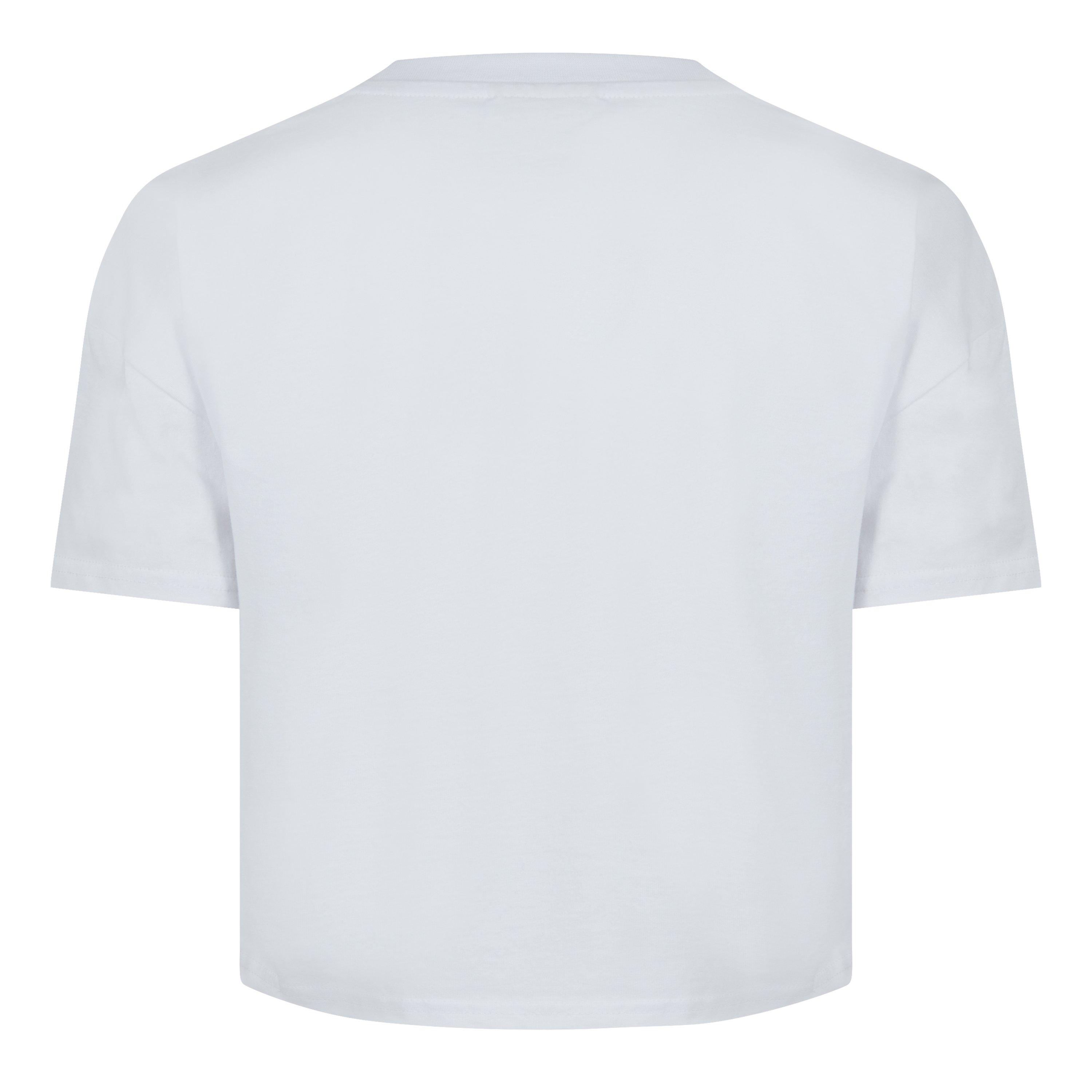 Weiß/Weiß - Umbro - Diamond Crop T-Shirt Womens - 6