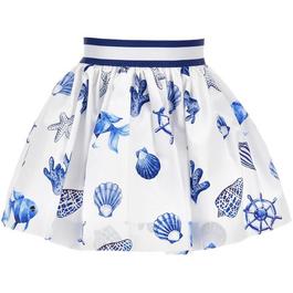 Monnalisa MonLisa Satin Skirt Jn42