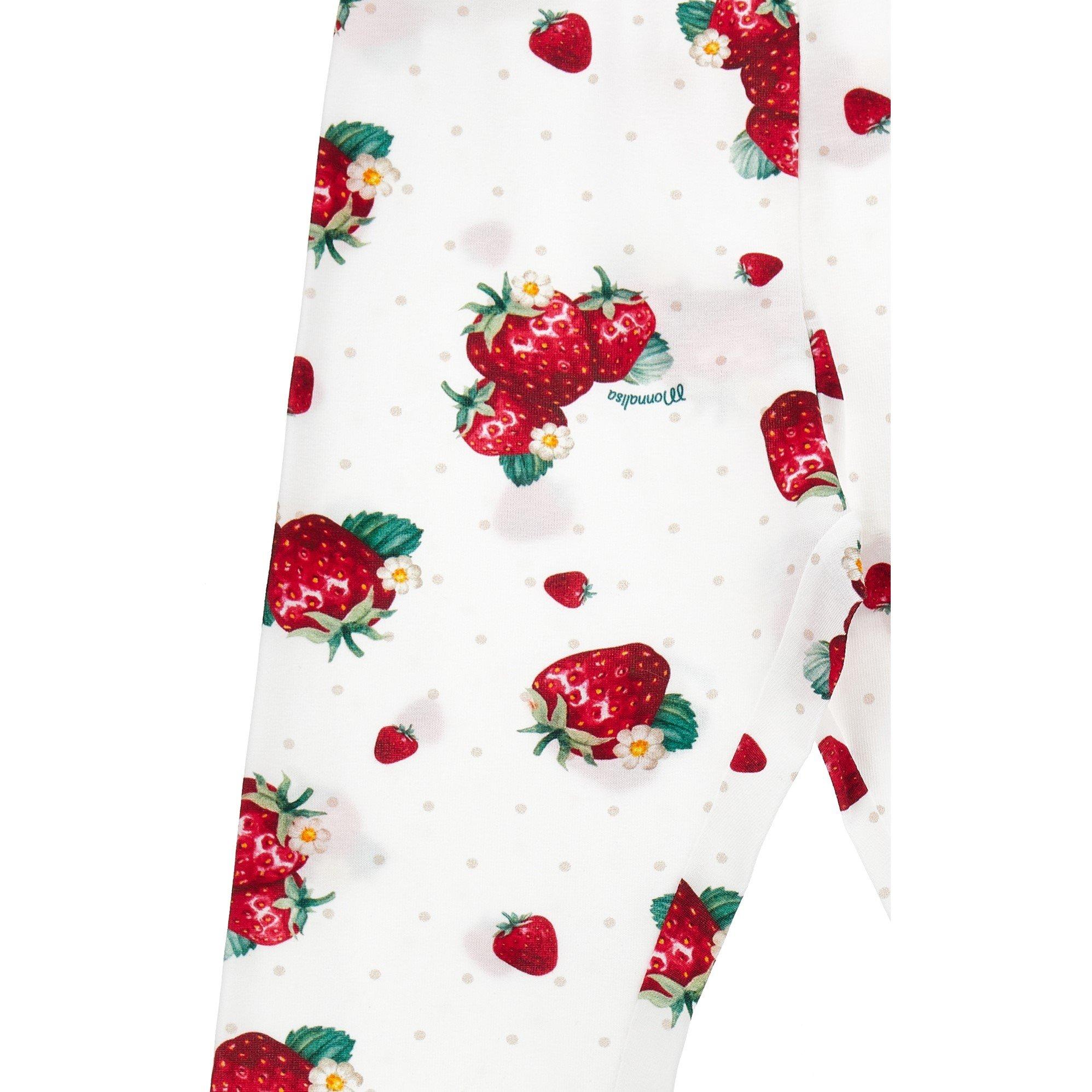 Wht/Red 9944 - Monnalisa - Kids' MonLisa Leggings - 3