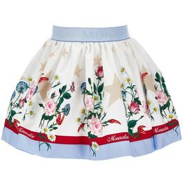 Monnalisa MonLisa Poplin Skirt Jn42