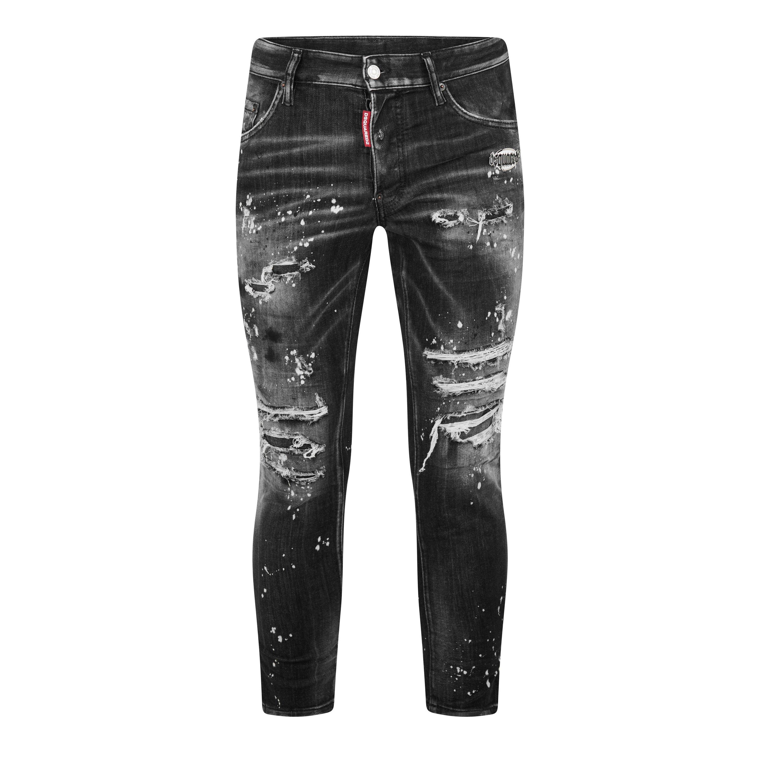パンツ DSQUARED 2 Damage Long Painter Pants DSQUARED 2 Damage Long Painter Pants