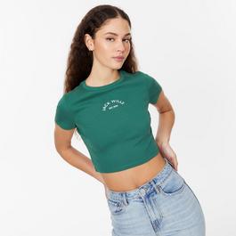 Jack Wills Cropped Baby T-Shirt