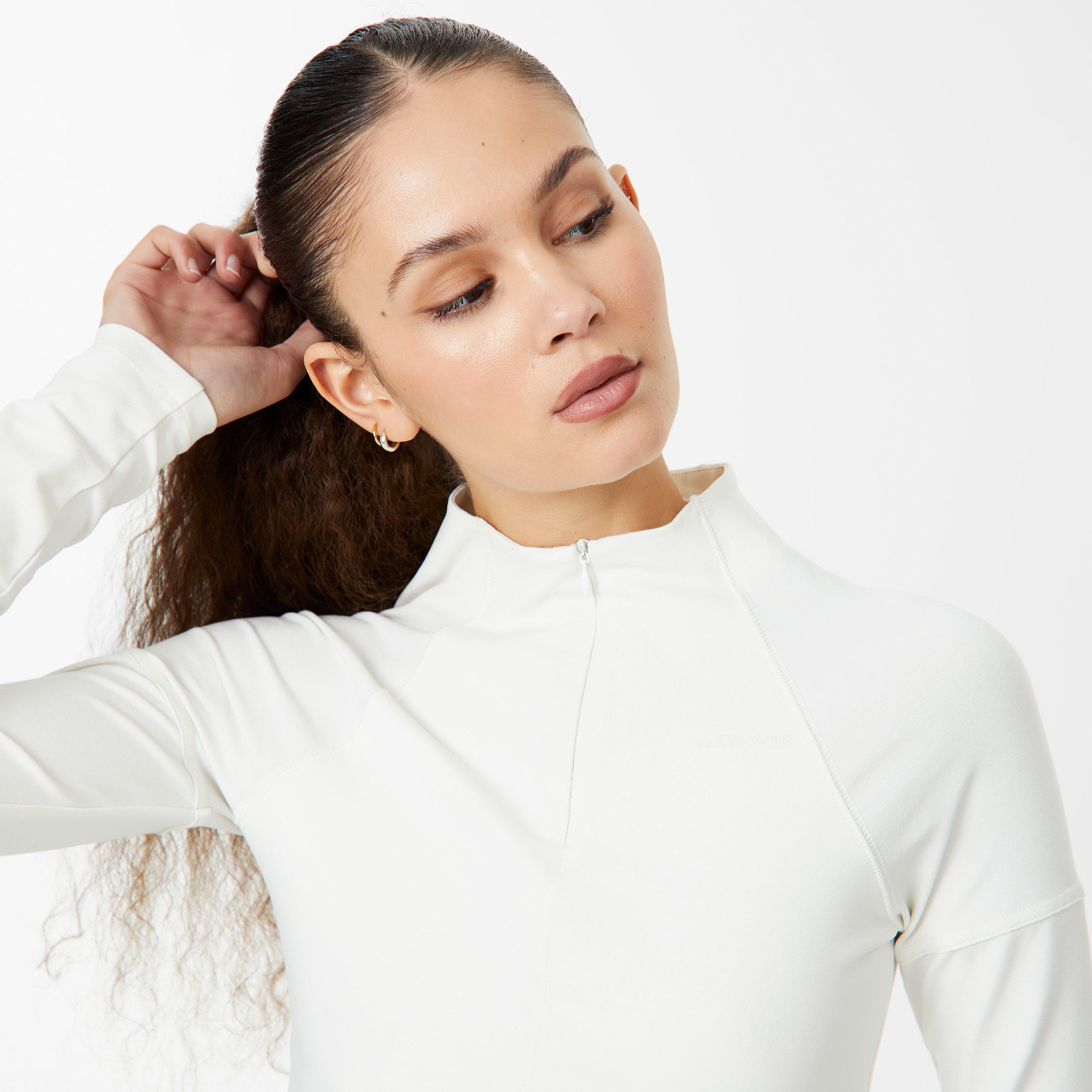 Vintage White - Jack Wills - Zip Through Jacket - 3