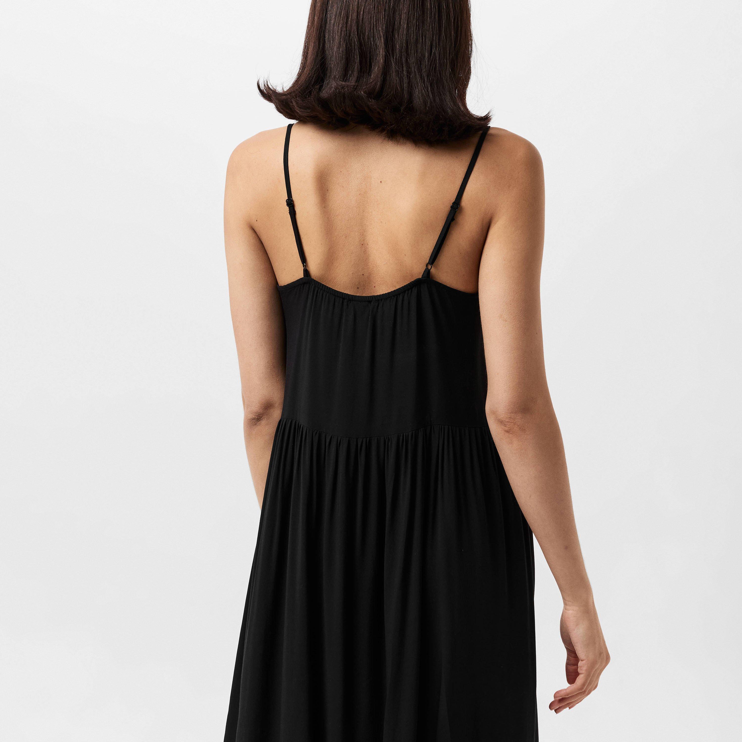 Zwart - Vero Moda - Vero Moda Midi Dress - 4