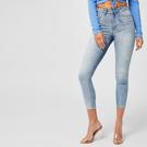 Denim bleu - Vero Moda - split-leg tapered denim jeans - 4