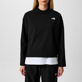 The North Face Woven Long Sleeve T Shirt