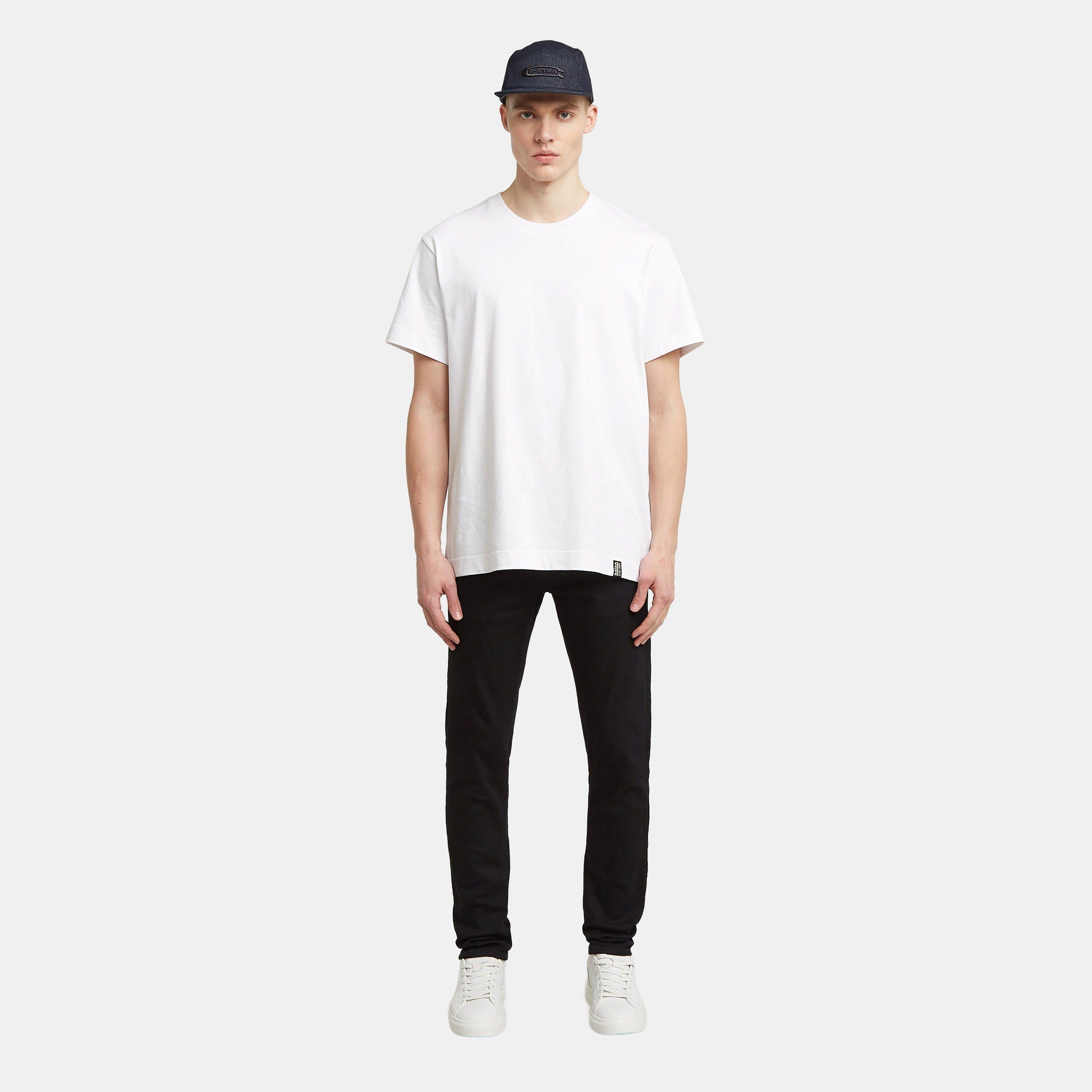PITCH BLACK - G Star - Extra Slim Fit Jeans in Blue-Black Stretch Denim - 7