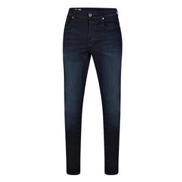 G Star Extra Slim Fit Jeans in Blue Black Stretch Denim