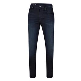 G Star Extra Slim Fit Jeans in Blue-Black Stretch Denim