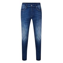 G Star Extra Slim Fit Jeans in Blue-Black Stretch Denim