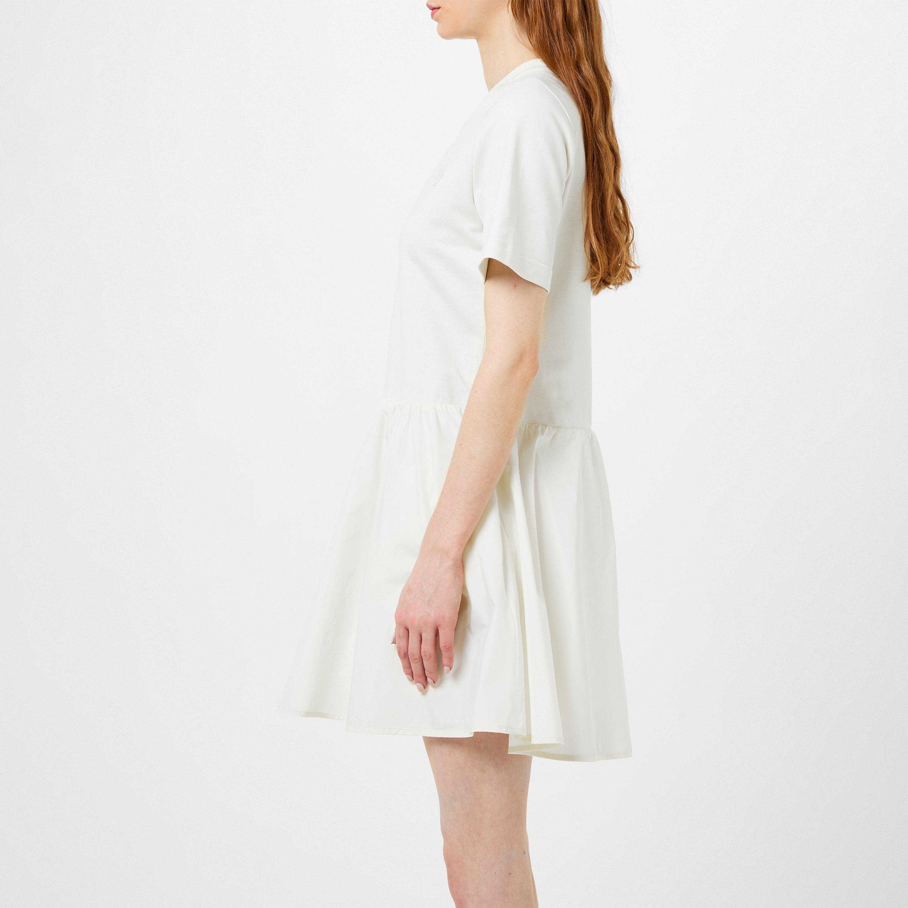 White 034 - Moncler - Fit & Flare Mini Dress - 2