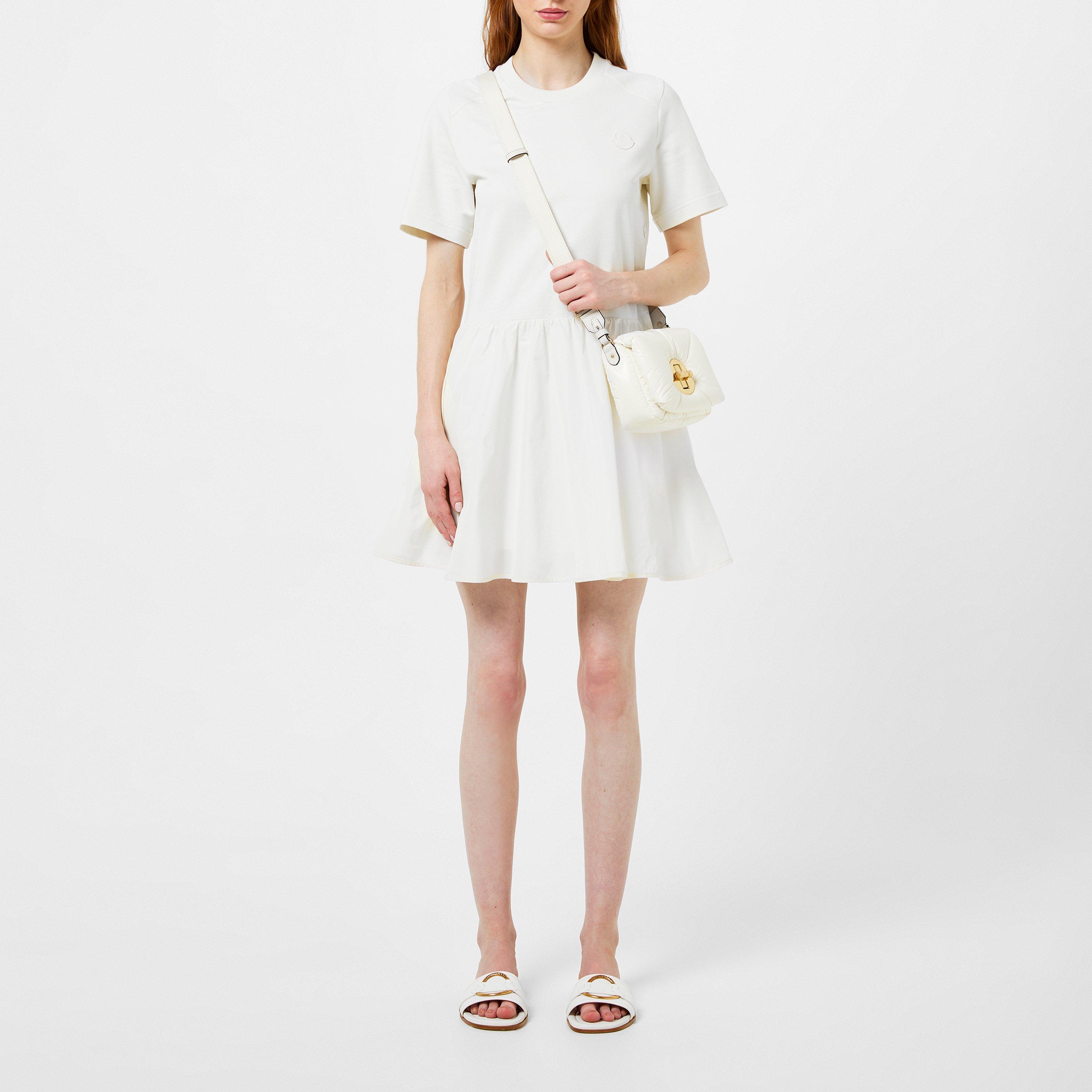White 034 - Moncler - Fit & Flare Mini Dress - 4