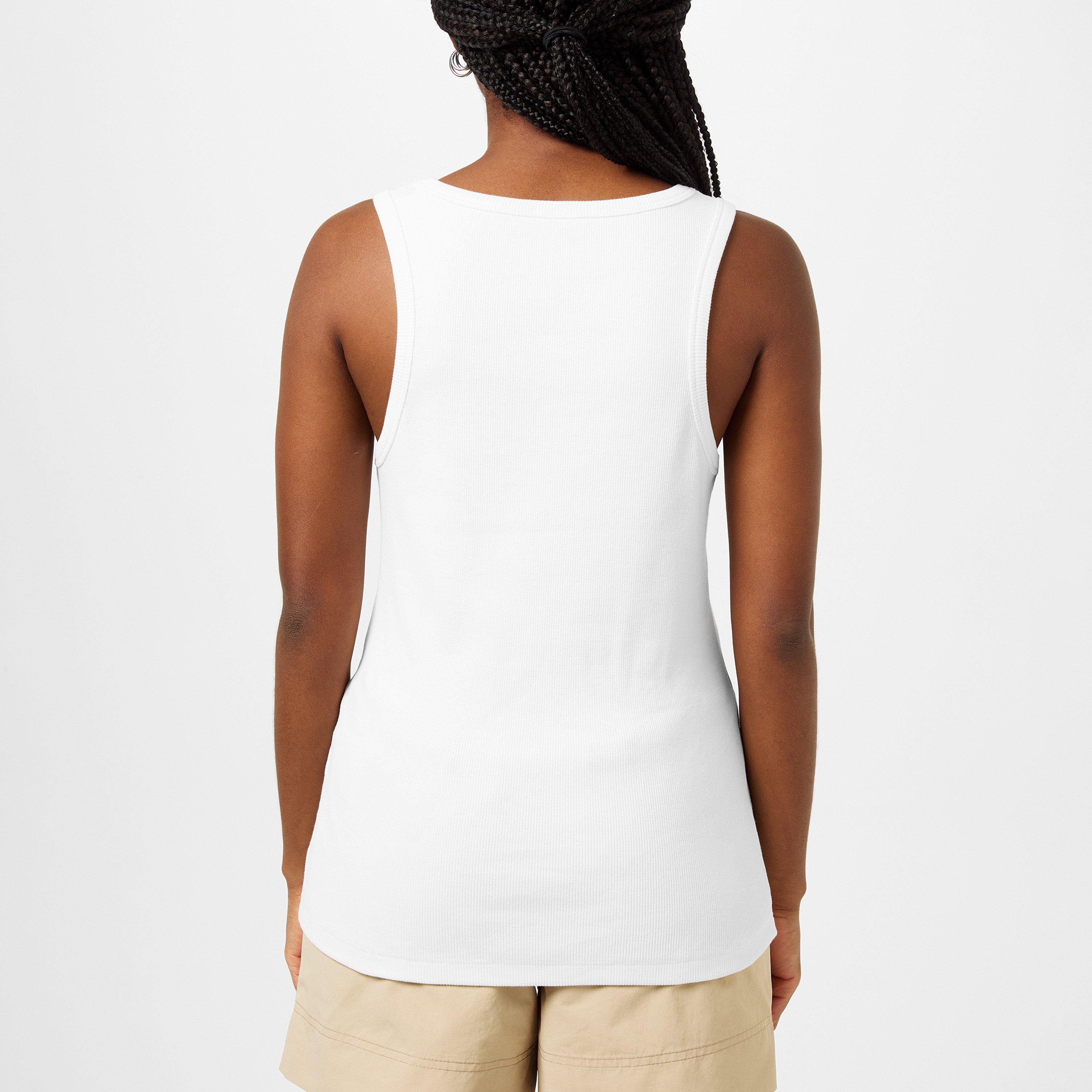 White 034 - Moncler - Embroidered Logo Tank - 3