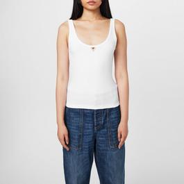 Valentino Ribbed Cotton Top