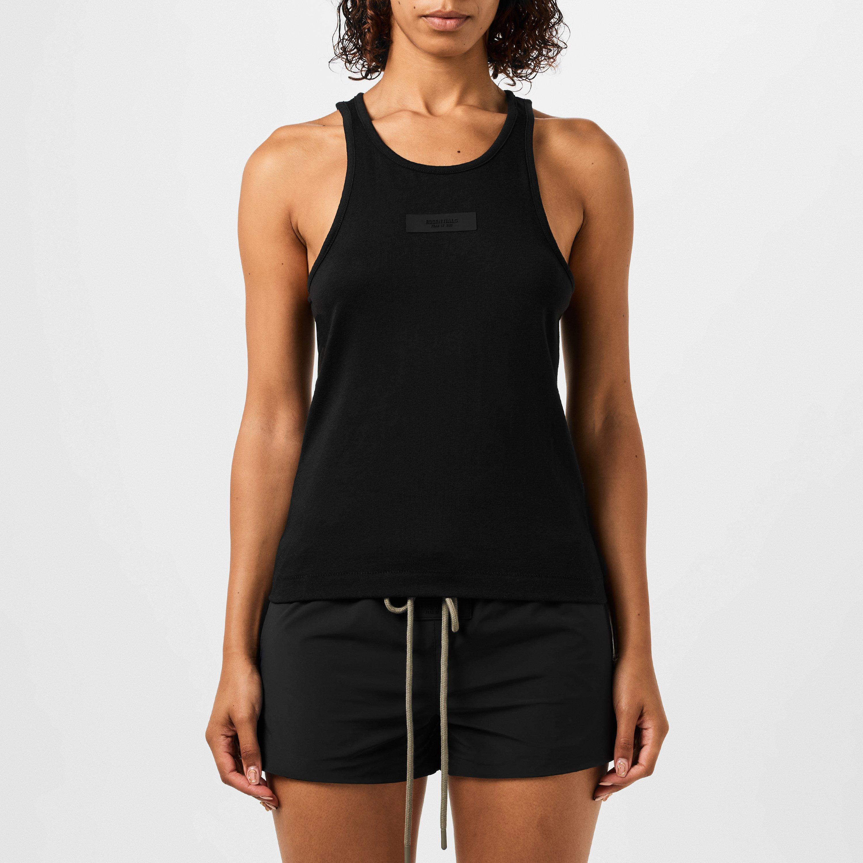 【FOG Essentials】Essentials Ribbed Tank Top Fear of God Essentials Rib Crop Tank Top | Nordstrom
