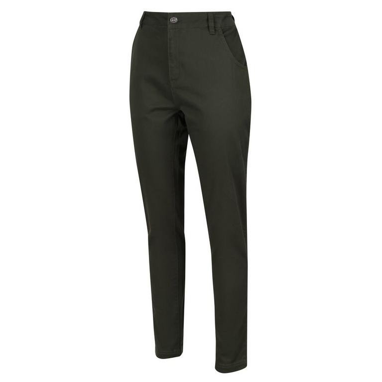 Kaki foncé - Regatta - canali straight leg tailored trousers item - 4