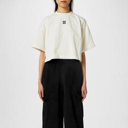 Hugo Cropped Tee_7 10247675 01