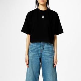 Hugo Cropped Tee_7 10247675 01