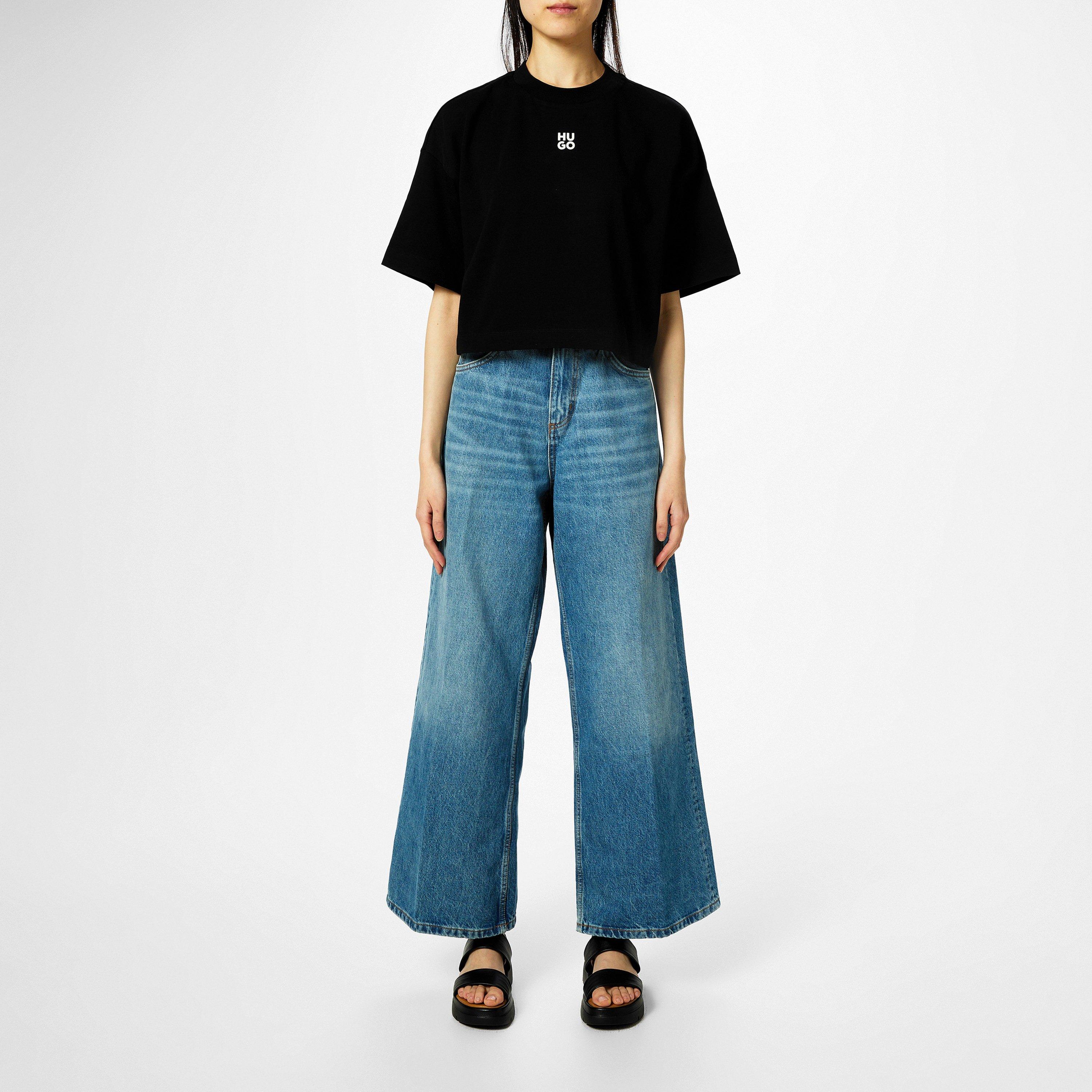 Black - Hugo - Women's Crop Tops - 4