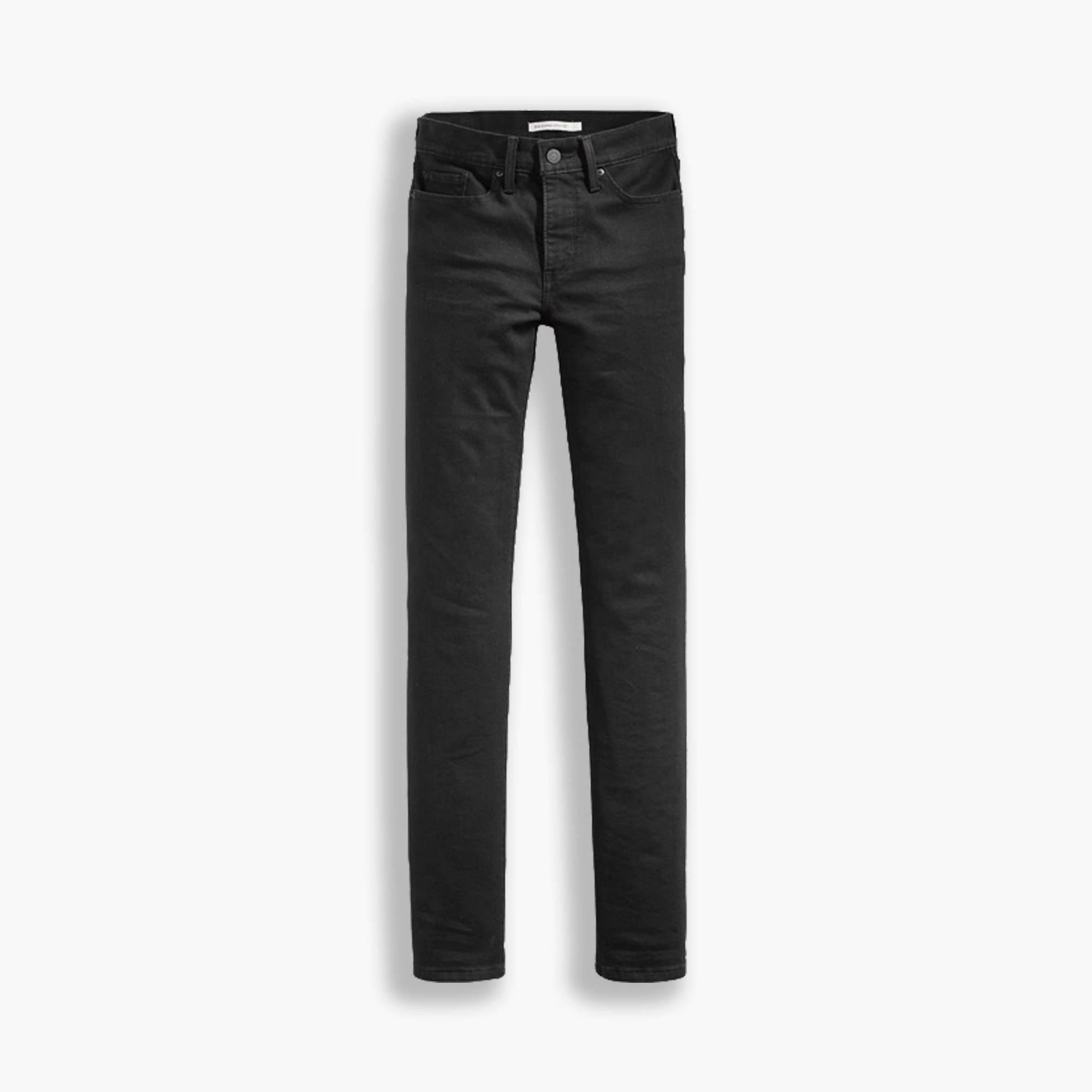 Levis Women's 314 Shaping Straight Jeans - Black - 26 L30