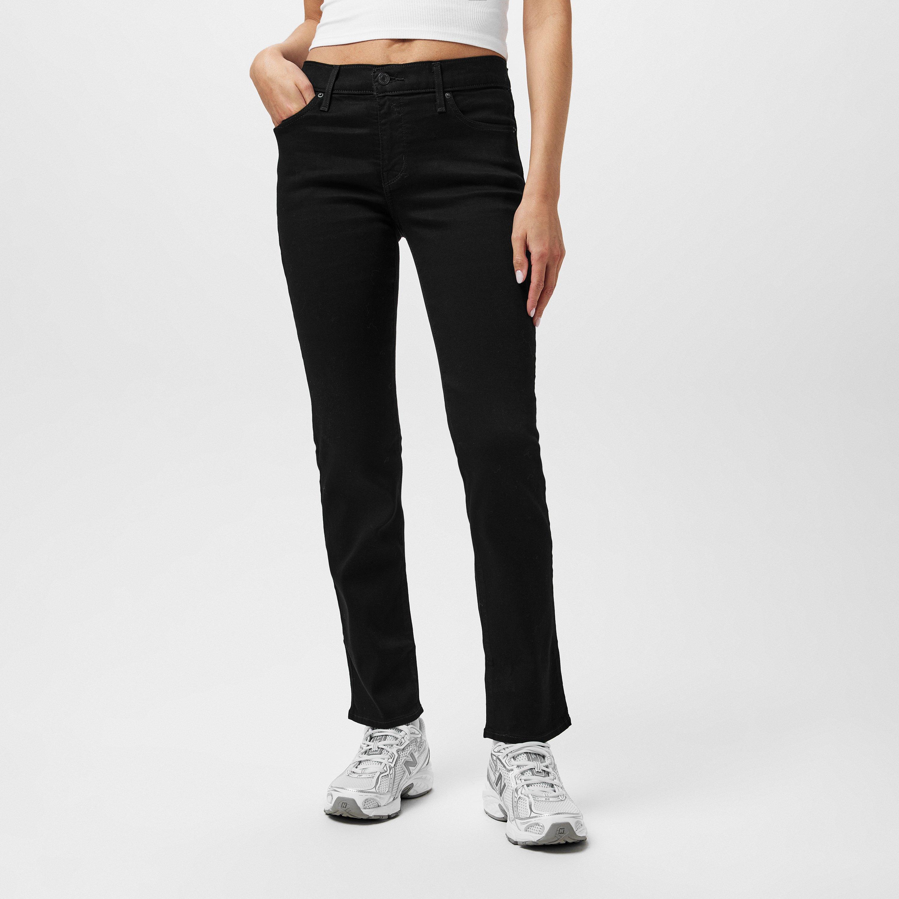 Black - Levis - 314 Shaping Straight Jeans - 2